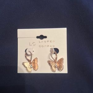 New. LC Butterfly Earrings